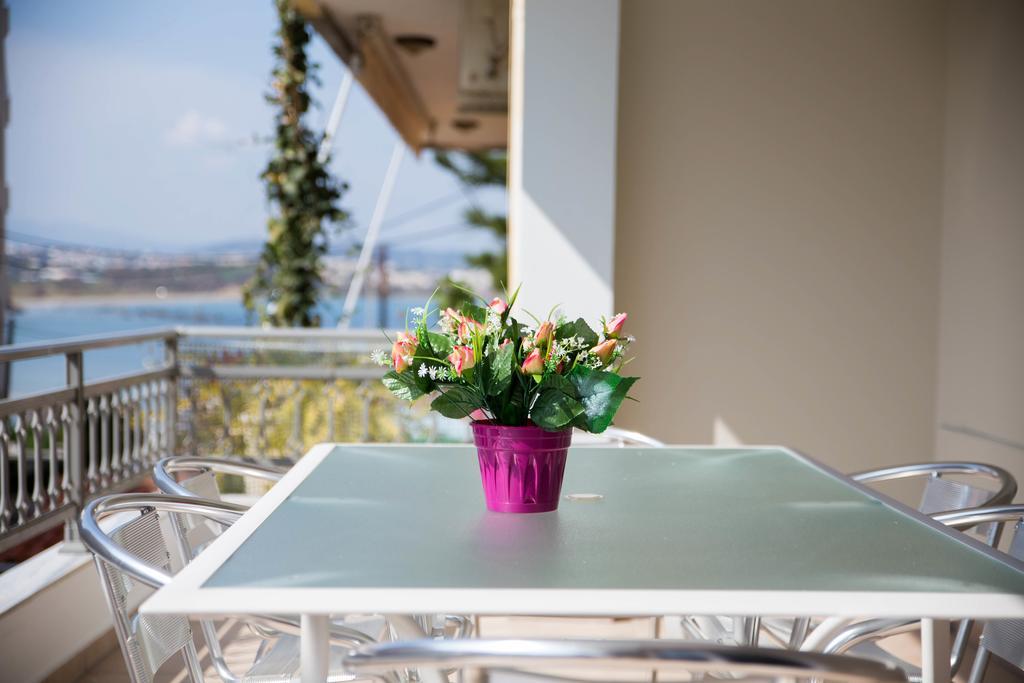 Chania Sea View Apartment With Free Private Parking Exteriör bild